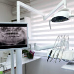 X-ray,Footage,Of,Patients,Teeth,And,Apparatus,In,Dental,Ambulance